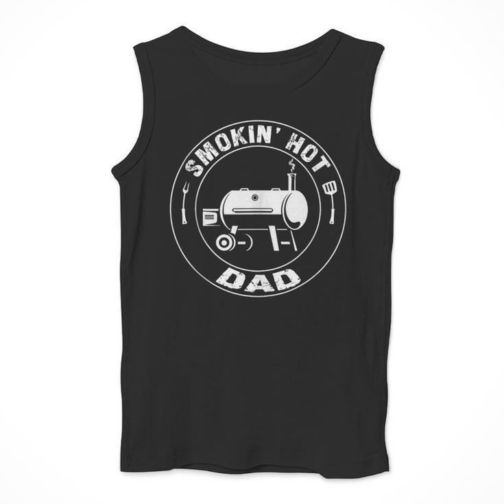 BBQ Dad Smokin Hot Dad Grill Master Fathers Day Men Tank Top