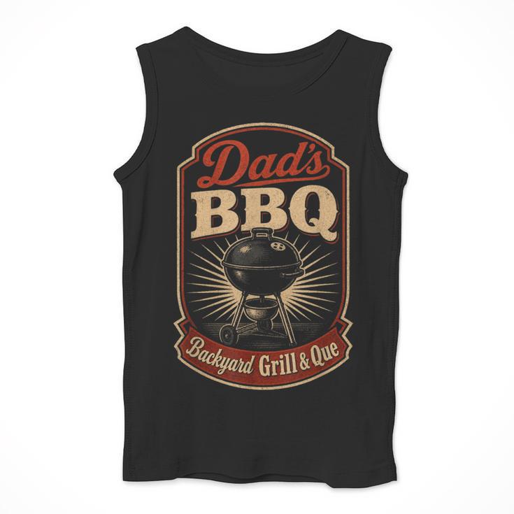 BBQ Dad's Backyard Grill & Que Men Tank Top