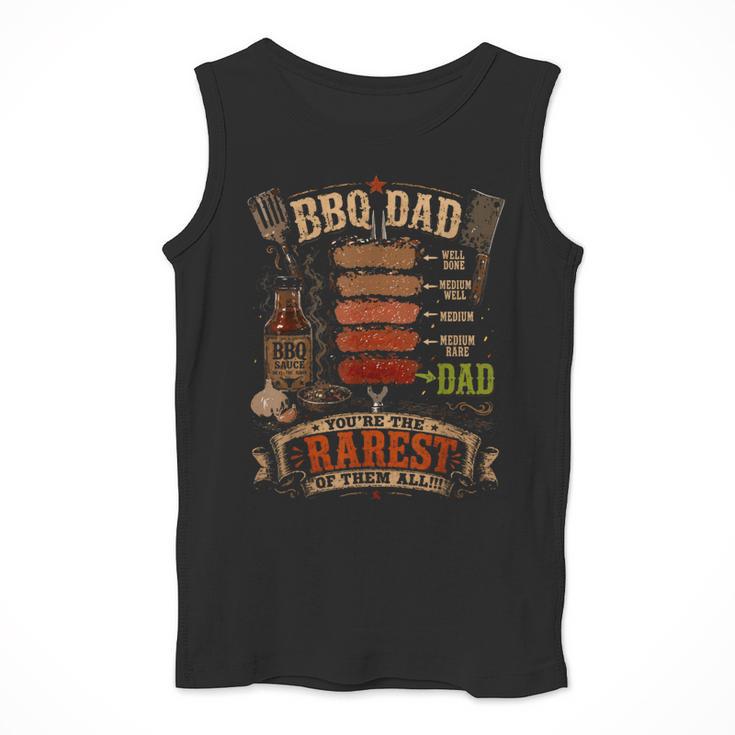 BBQ Shirt Steak BBQ Dad You'Re The Rarest Of Them All Men Tank Top