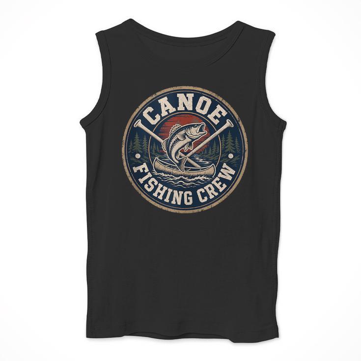 Canoe Fishing Crew Vintage Bass Paddles Men Tank Top Canoe Fishing Crew Vintage Bass Paddles Men Tank Top