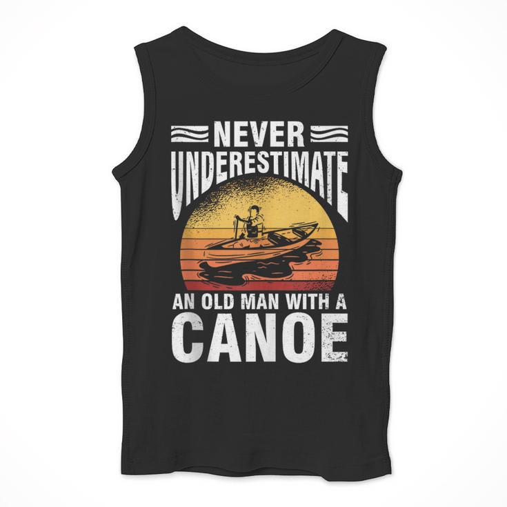 Canoe Old Man Sleeveless Men Tank Top