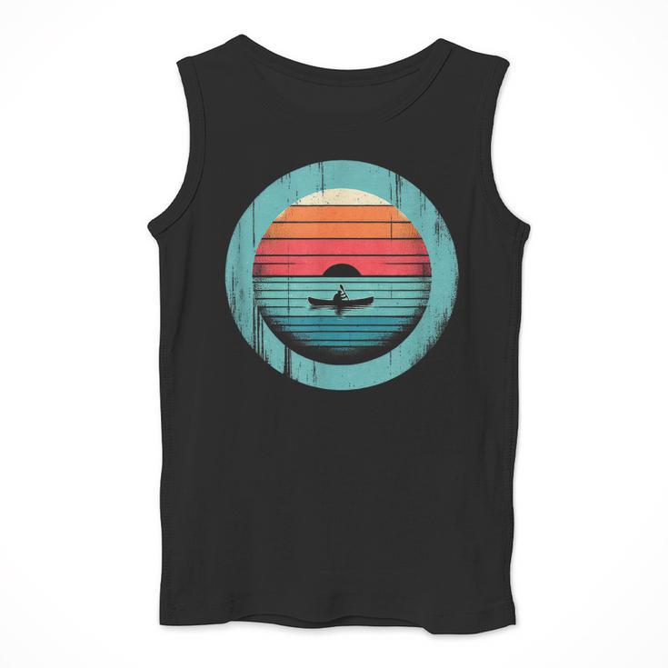Canoe Sunset Men Tank Top