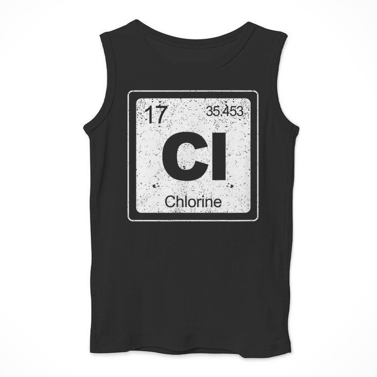Chlorine Periodic Table Symbol Chemistry Swimming Dive Men Tank Top Chlorine Periodic Table Symbol Chemistry Swimming Dive Men Tank Top