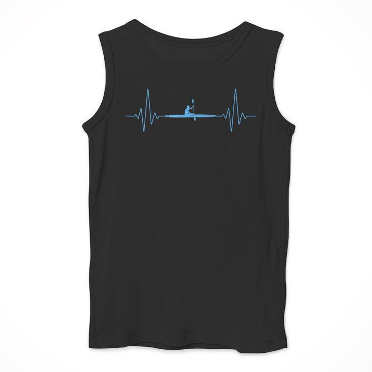 Cool Kayaking Heartbeat Canoe Boating Kayaks Outdoor Sport Men Tank Top Cool Kayaking Heartbeat Canoe Boating Kayaks Outdoor Sport Men Tank Top
