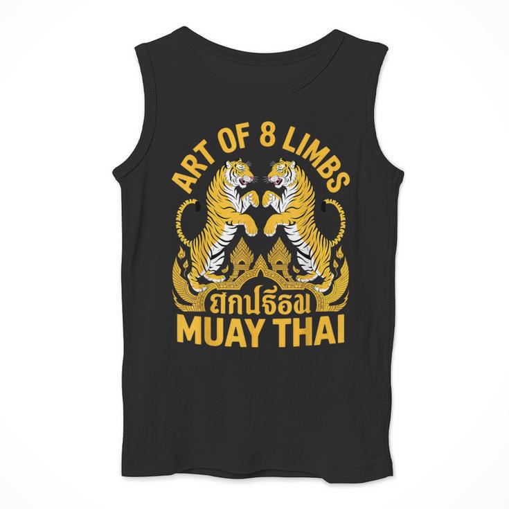 Cute Muay Thai Art For Men Women Kids Muay Thai Lovers Men Tank Top
