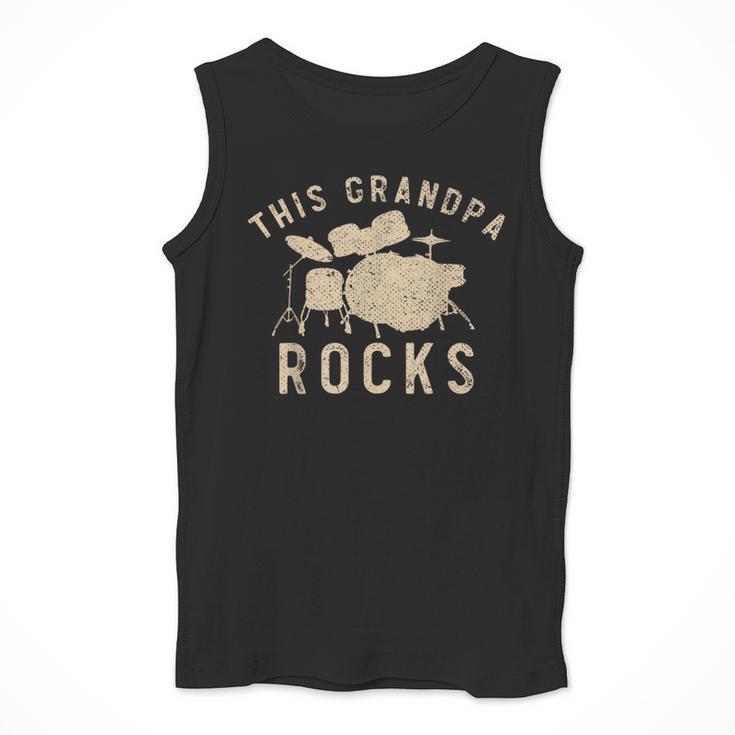 Dieser Opa Rockt Trommzeuger Drummer Musik Drum Kit Men Tank Top Dieser Opa Rockt Trommzeuger Drummer Musik Drum Kit Men Tank Top