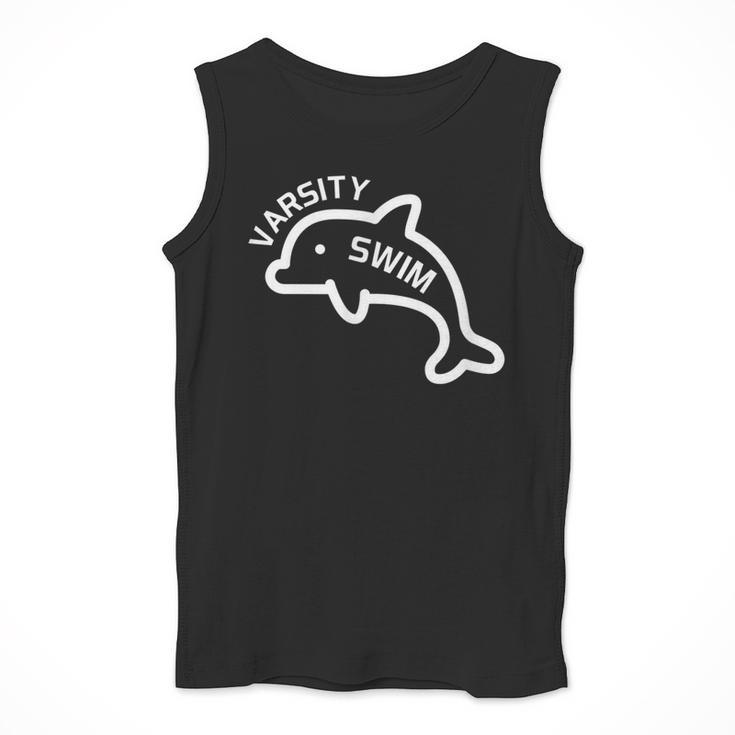 Dolphin Dolfin Varsity Swim Swim Team Swim Club Swimming Men Tank Top Dolphin Dolfin Varsity Swim Swim Team Swim Club Swimming Men Tank Top