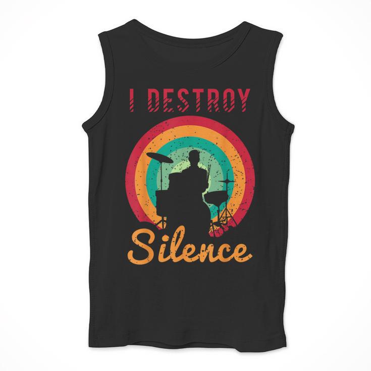 Drum Kit Tshirt For a Drummer With Percussion Instruments Men Tank Top Drum Kit Tshirt For a Drummer With Percussion Instruments Men Tank Top