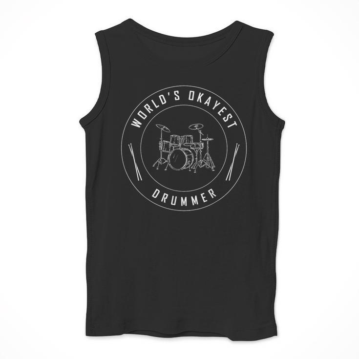 Drummer Drum Kit Music Rock Men Tank Top Drummer Drum Kit Music Rock Men Tank Top