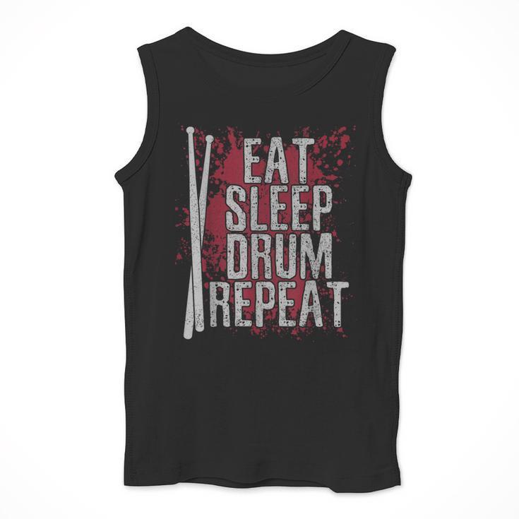 Drummer Eat Sleep Drum Repeat Drum Kit Musician Men Tank Top Drummer Eat Sleep Drum Repeat Drum Kit Musician Men Tank Top