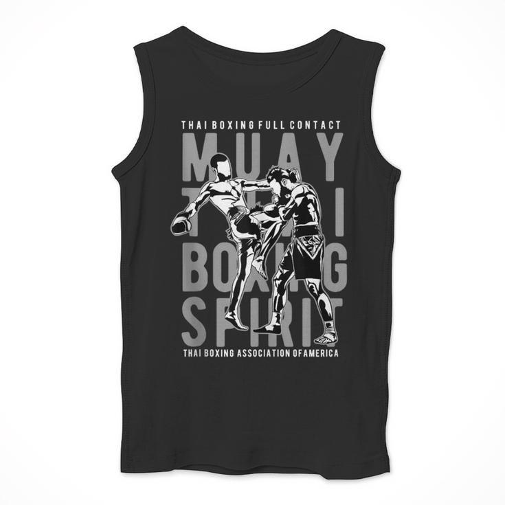Full Contact Thai Boxing Association Of America Muay Thai Men Tank Top