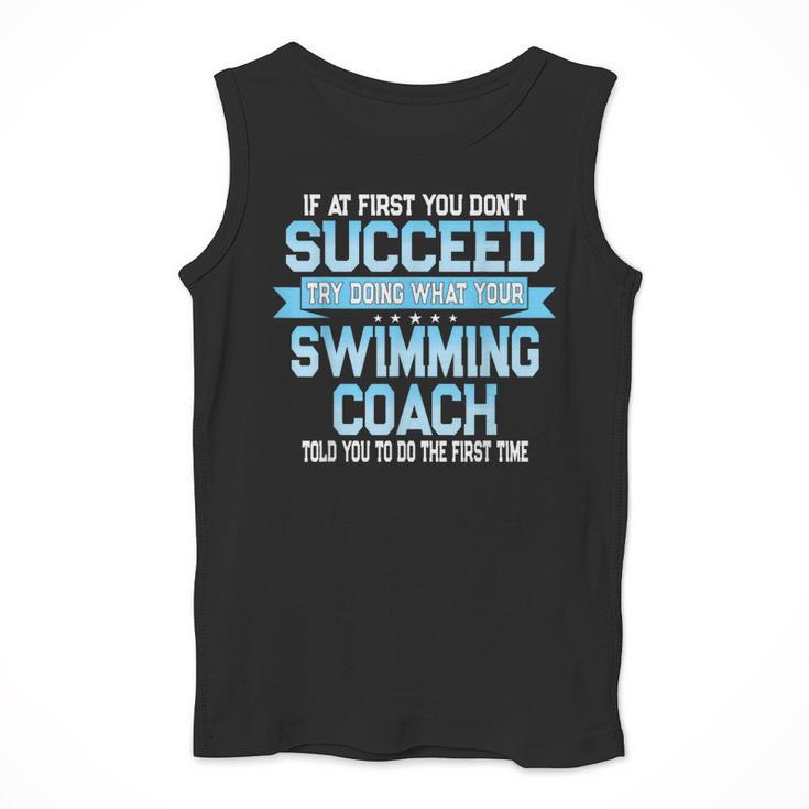 Fun Swimming Coach Meme Swimmer Saying Men Tank Top Fun Swimming Coach Meme Swimmer Saying Men Tank Top
