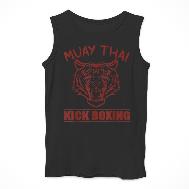 Great Muay Thai Tiger Kickboxing Martial Artist Men Tank Top