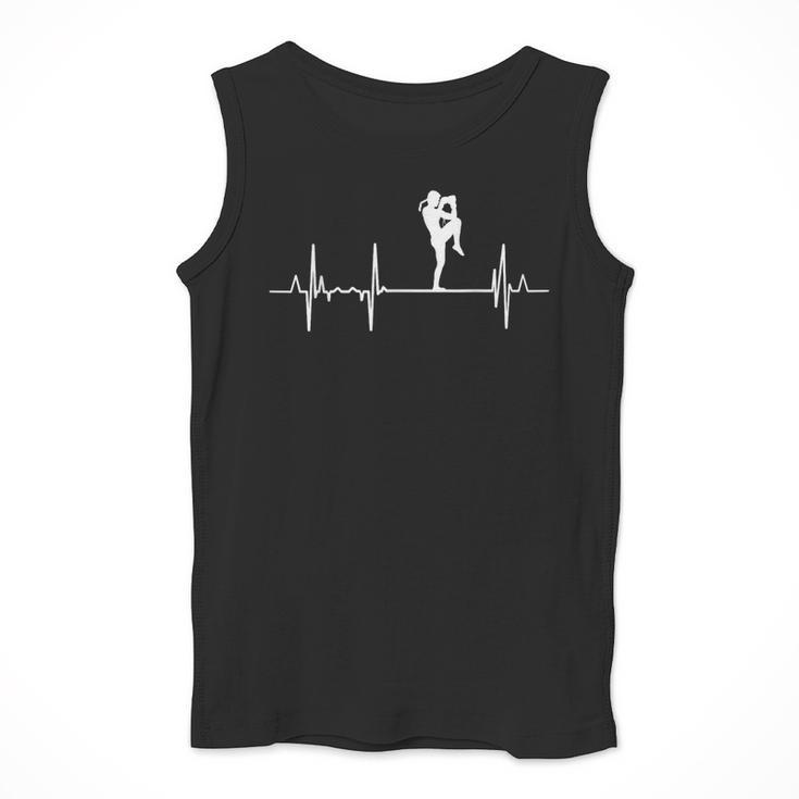 My Heart Beats For Muay Thai Martial Artist Men Tank Top
