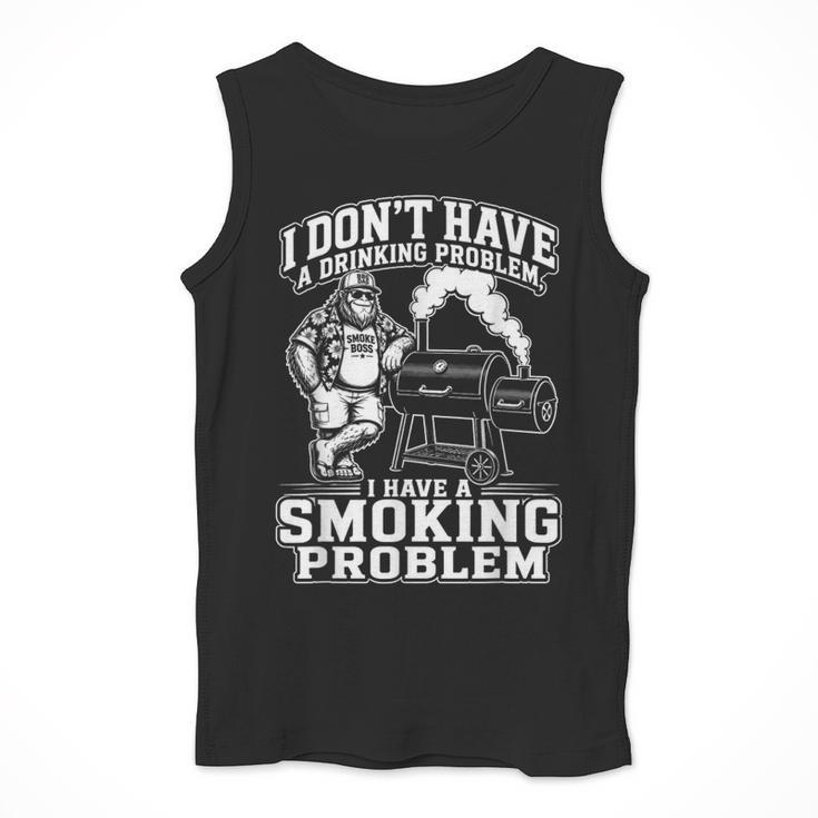 I'm Just A Drinker With A Smoking Problem Grilling BBQ Dad Men Tank Top