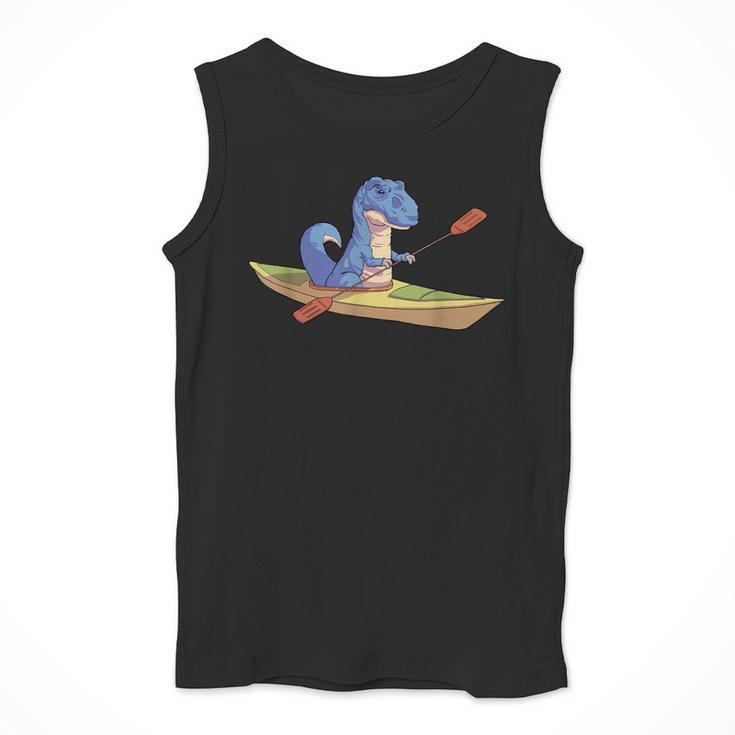 KayakRex Dinosaur Canoe Shirt Kayak For Children Men Tank Top
