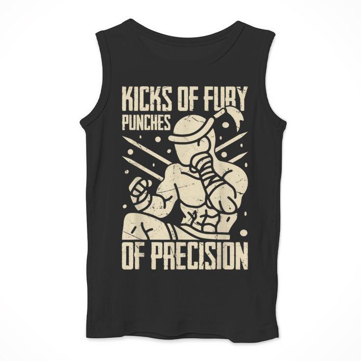 Kicks Of Fury Punches Of Precision Muay Thai Men Tank Top Kicks Of Fury Punches Of Precision Muay Thai Men Tank Top