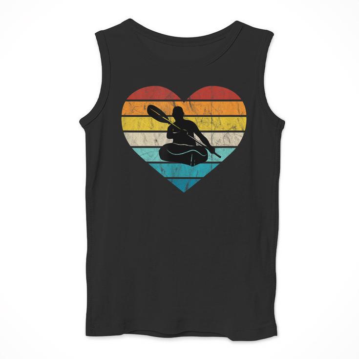 I Love Canoeing Water Sports Canoe Tour Paddling Canadian Men Tank Top