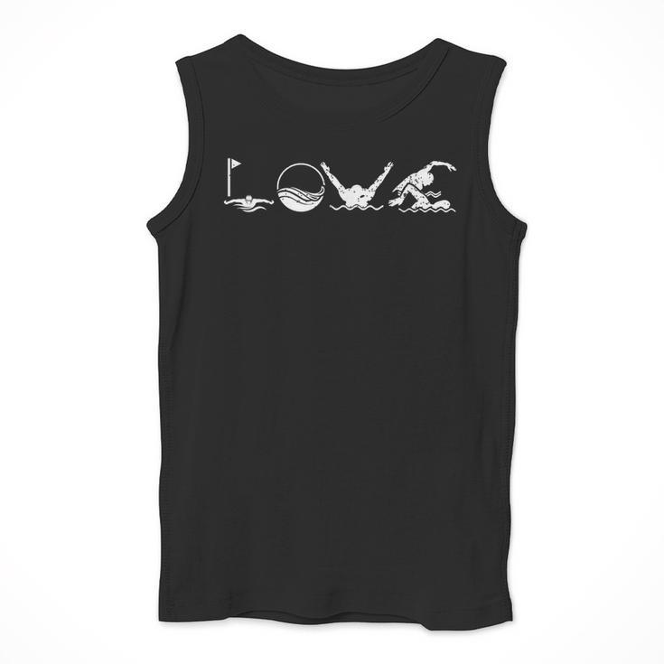 LOVE Swimming Practice Freestyle BreaststrokeShirt Men Tank Top LOVE Swimming Practice Freestyle BreaststrokeShirt Men Tank Top