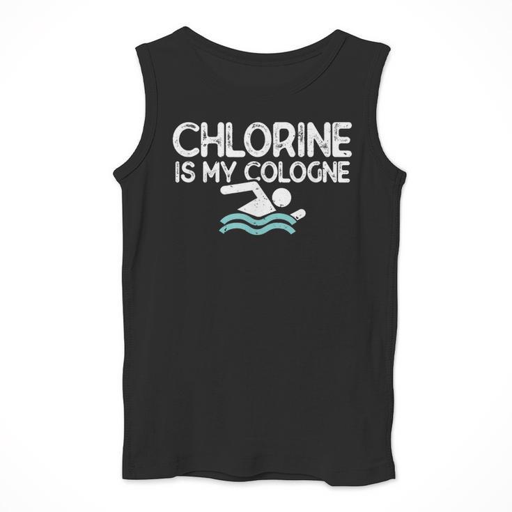 Men Swimming Saying Swimmer Men Tank Top