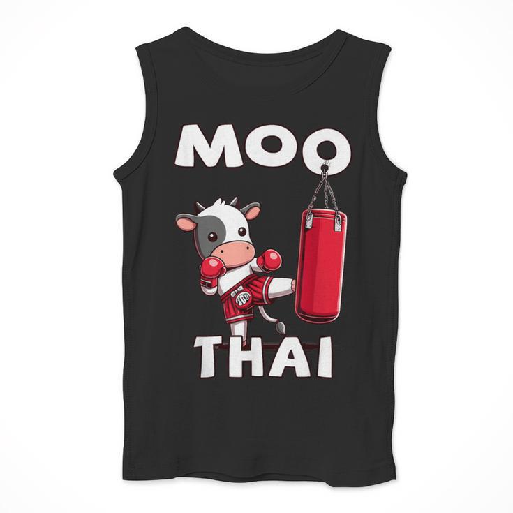 Moo Thai Muay Thai Thai Boxing For Kids Muay Thai Cow Men Tank Top Moo Thai Muay Thai Thai Boxing For Kids Muay Thai Cow Men Tank Top
