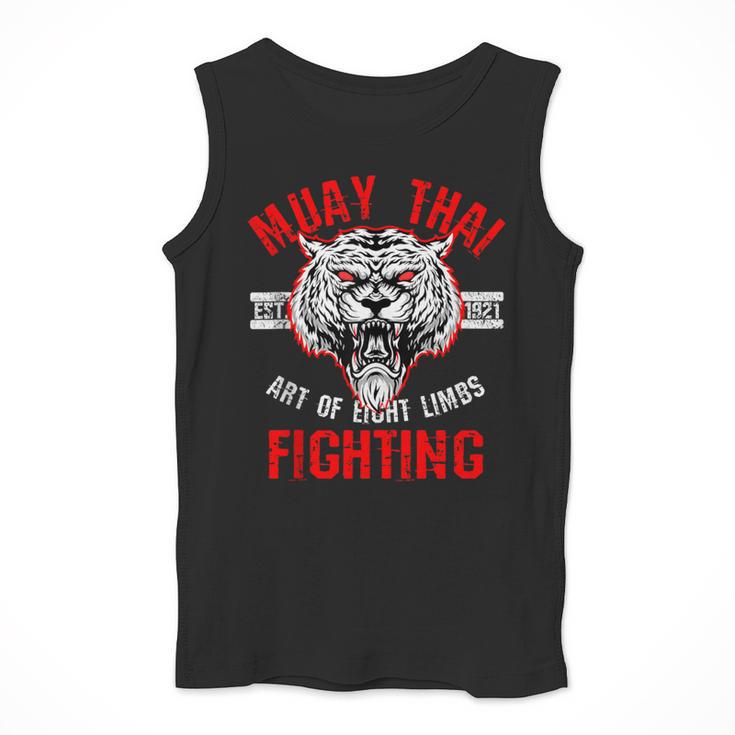 Muay Thai Art Of Eight Limbs Sak Yant Thai Boxing MMA Arts Men Tank Top
