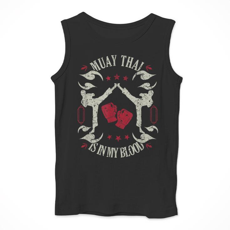 Muay Thai Is In My Blood Traditional Fighters Thai Boxing Men Tank Top Muay Thai Is In My Blood Traditional Fighters Thai Boxing Men Tank Top
