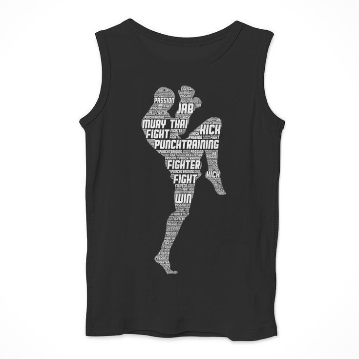 Muay Thai Thai Boxes Taekwondo Men Boys Children Men Tank Top
