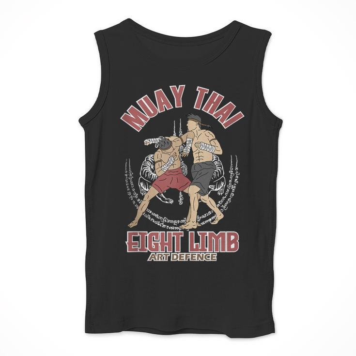 Muay Thai Eight Limb Art Defence Men Tank Top