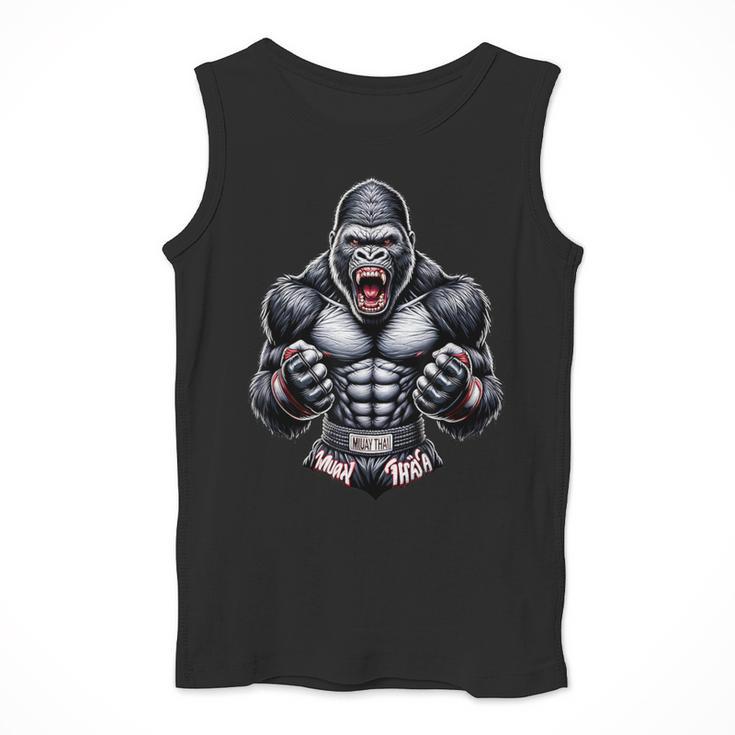 Muay Thai Gorilla Thai Boxing And Fighting Men Tank Top