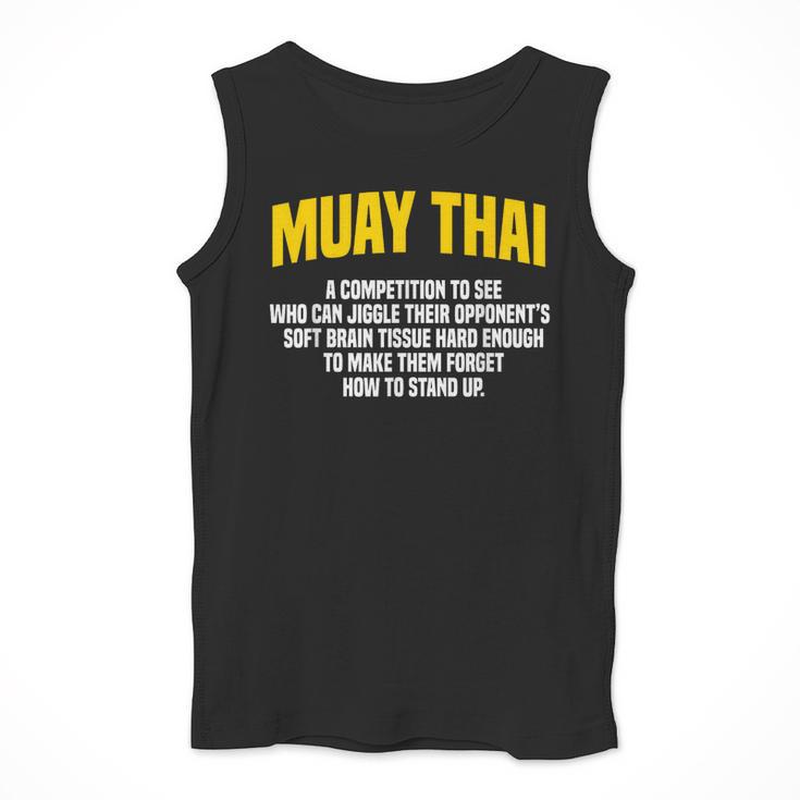 Muay Thai Martial Arts Combat Sports Men Tank Top