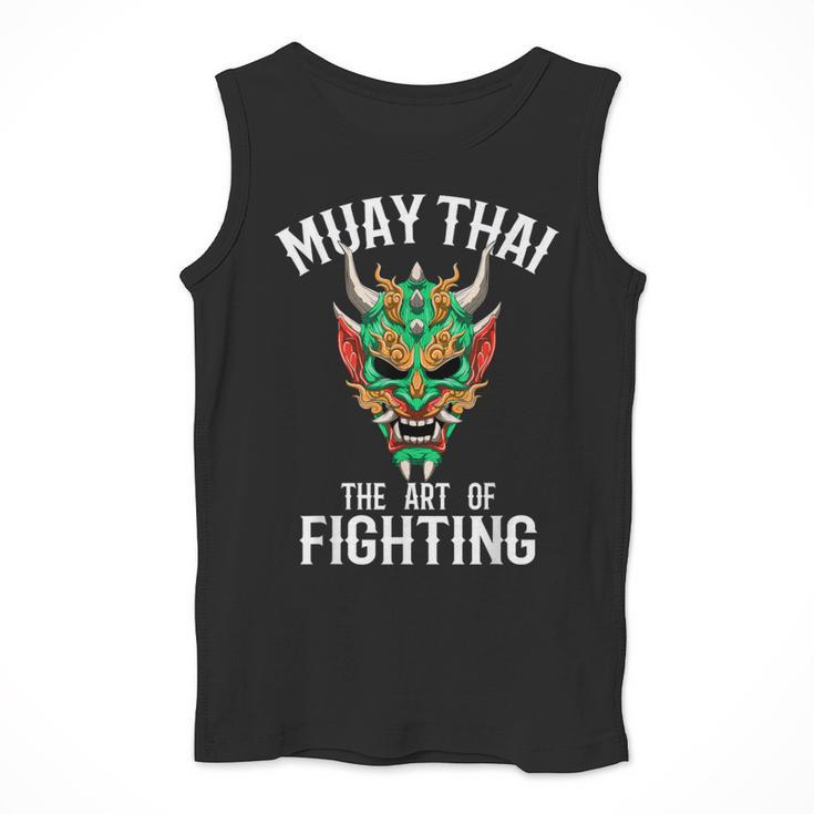 Muay Thai Oni Mask Thai Boxing And Kickboxing Men Tank Top Muay Thai Oni Mask Thai Boxing And Kickboxing Men Tank Top