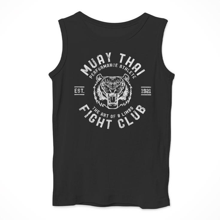 Muay Thai Street Fight Club MMA Tiger Kick Boxing Club Men Tank Top