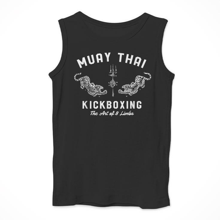 Muay Thai Twin Tigers MMA Warrior Fight Shirt Men Tank Top