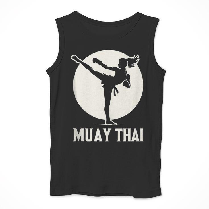 Muay Thai Woman Image Men Tank Top Muay Thai Woman Image Men Tank Top