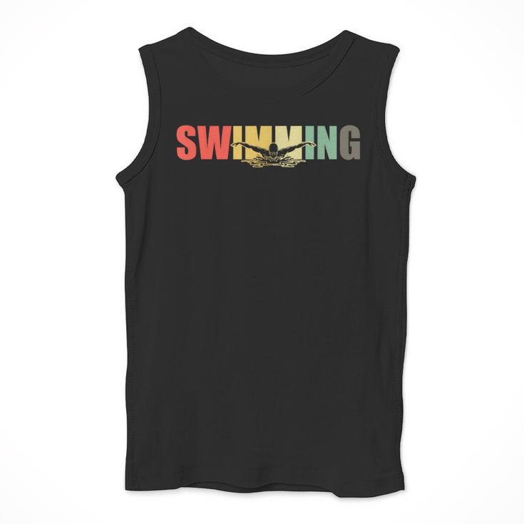 Retro Swimming Vintage Swimming Swimmer Men Tank Top Retro Swimming Vintage Swimming Swimmer Men Tank Top