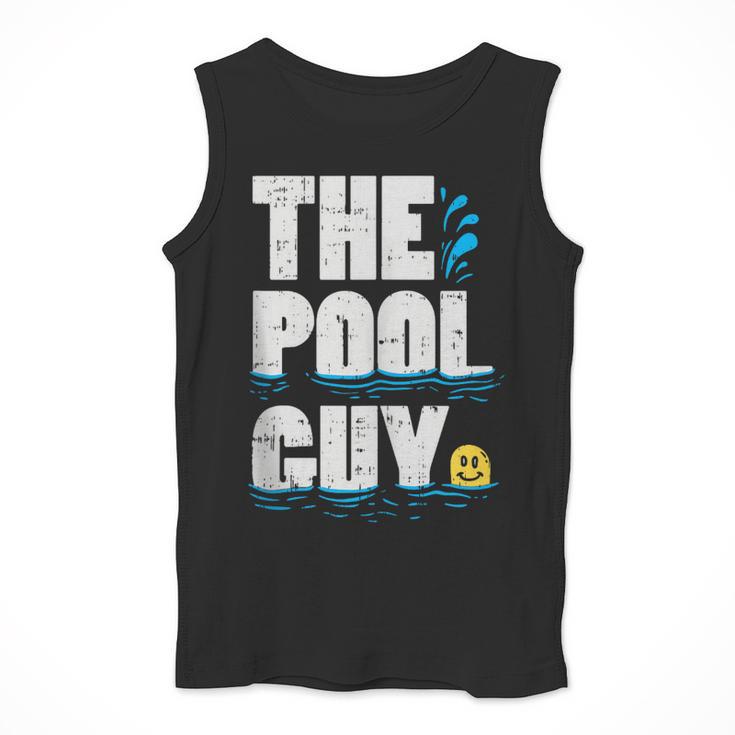 Summer Pool Guy Swimming Pool Boy Men Tank Top