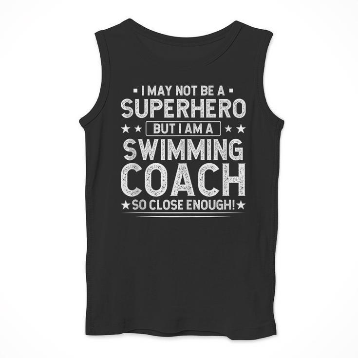 Superhero Swimming Coach Swimming Coach Humor Men Tank Top Superhero Swimming Coach Swimming Coach Humor Men Tank Top