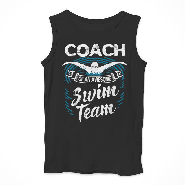 Swim Coach Professional Instructor Swimming Lesson Sport Men Tank Top