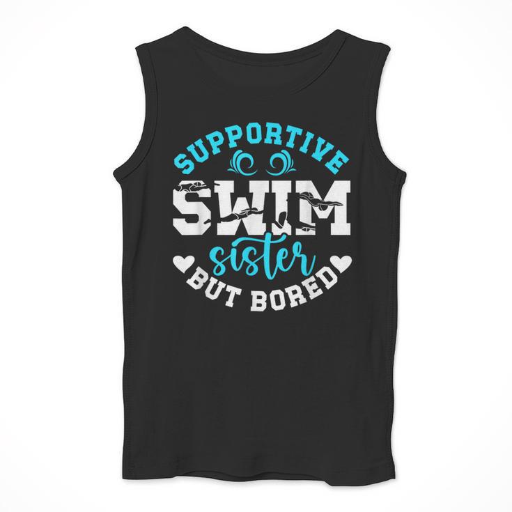 Swim Sister Supportive Swimming Sister Of A Swimmer Sis Men Tank Top Swim Sister Supportive Swimming Sister Of A Swimmer Sis Men Tank Top