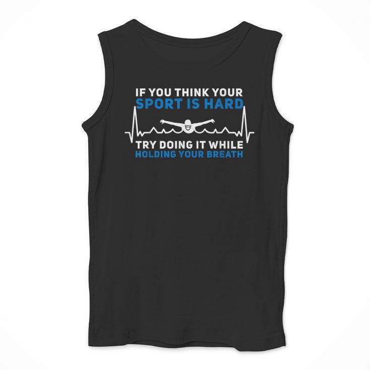 Swimming Apparel For Swim Team Heartbeat Swimmer Men Tank Top Swimming Apparel For Swim Team Heartbeat Swimmer Men Tank Top