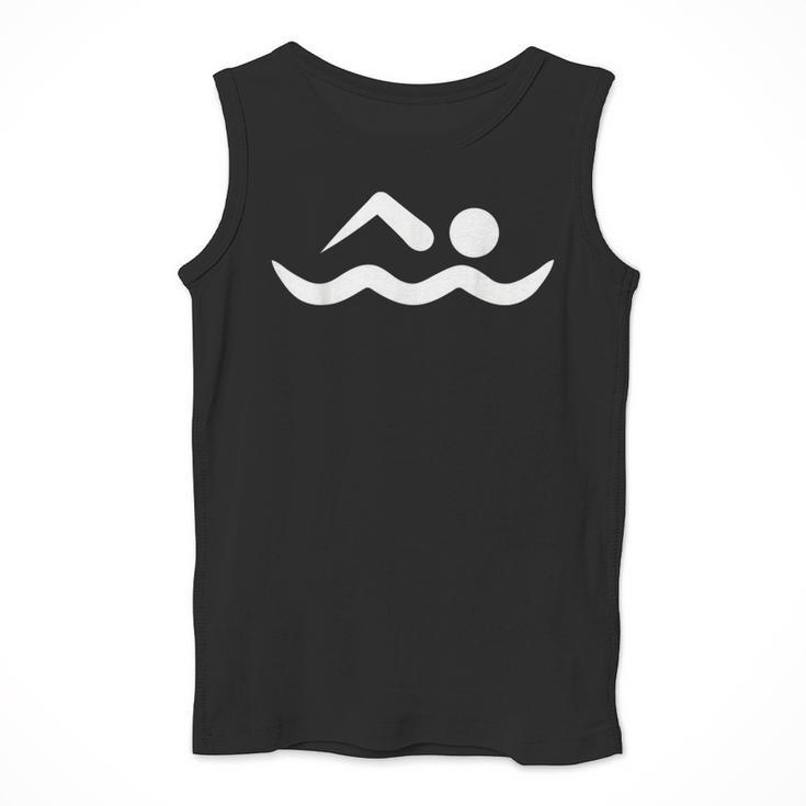 Swimming Icon Men Tank Top