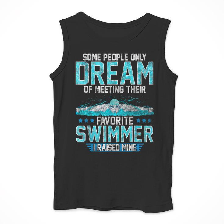 Swimming Parent Swimmer Mom Dad My Favorite Swim Meet Men Tank Top
