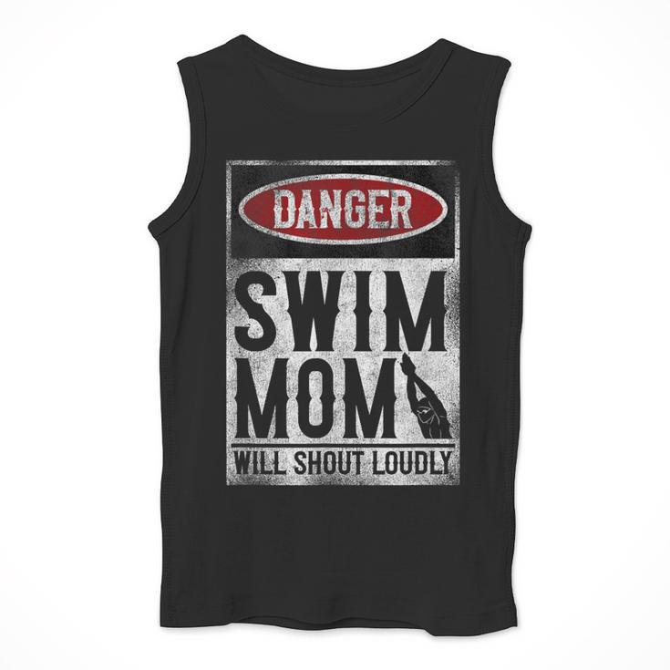 Swimming Swimmer DANGER Swim Mom Men Tank Top Swimming Swimmer DANGER Swim Mom Men Tank Top