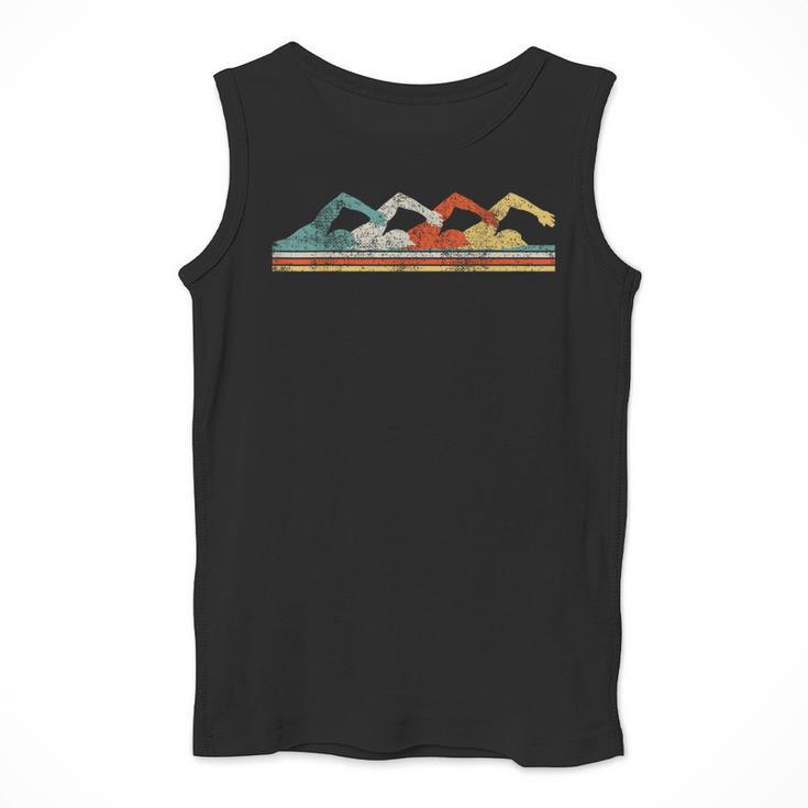 Swimming Swimmer Men Tank Top