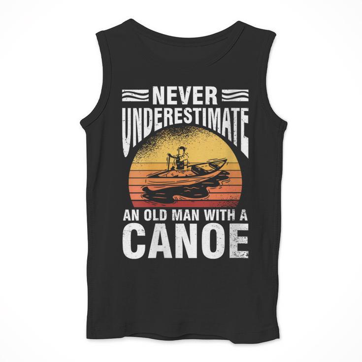 Women's Canoe Old Man Men Tank Top Women's Canoe Old Man Men Tank Top