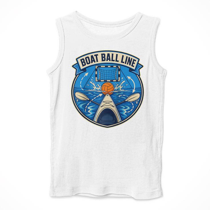 Boat Ball LINE Kayak Polo Canoe Team Raglan Baseball Tee Men Tank Top