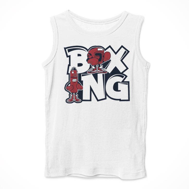 Boxing Professional Boxer Muay Thai Kickboxer Fan Boxing Men Tank Top