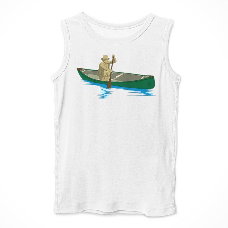 Canadian Canoe Yoke Canoeing Raglan Baseball Tee Men Tank Top