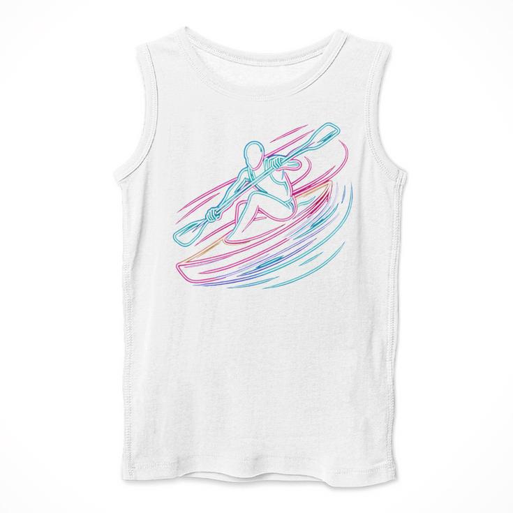 Canoe Canoeing Kayak Paddling Canoeist Men Tank Top